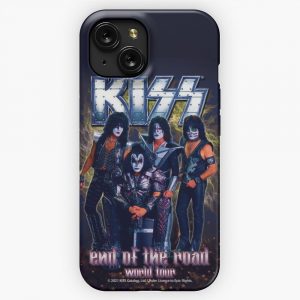Kiss Band End Of The Road World Tour iPhone 15 Slim Phone Case Cover