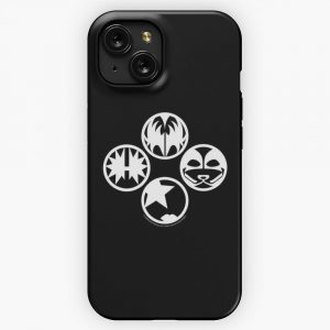 Kiss Band Members Demon Starchild Catman Spaceman iPhone 15 Slim Phone Case Cover