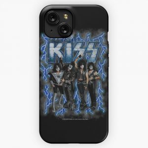 Kiss Electrifying Design iPhone 15 Slim Phone Case Cover