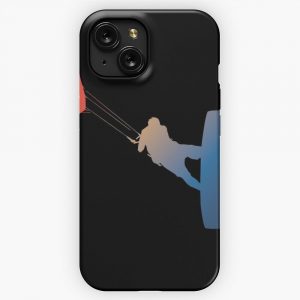 Kitesurfing Gradient iPhone 15 Slim Phone Case Cover