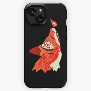 Kitsune Spirit Fox iPhone 15 Slim Phone Case Cover
