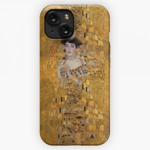 Klimt Woman In Gold The Kiss iPhone 15 Slim Phone Case Cover