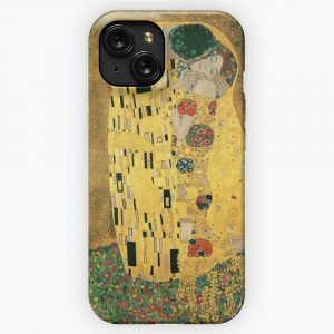 Klimts The Kiss iPhone 15 Slim Phone Case Cover