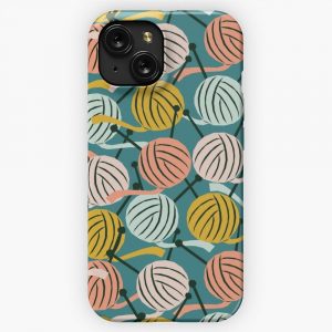 Knitting iPhone 15 Slim Phone Case Cover