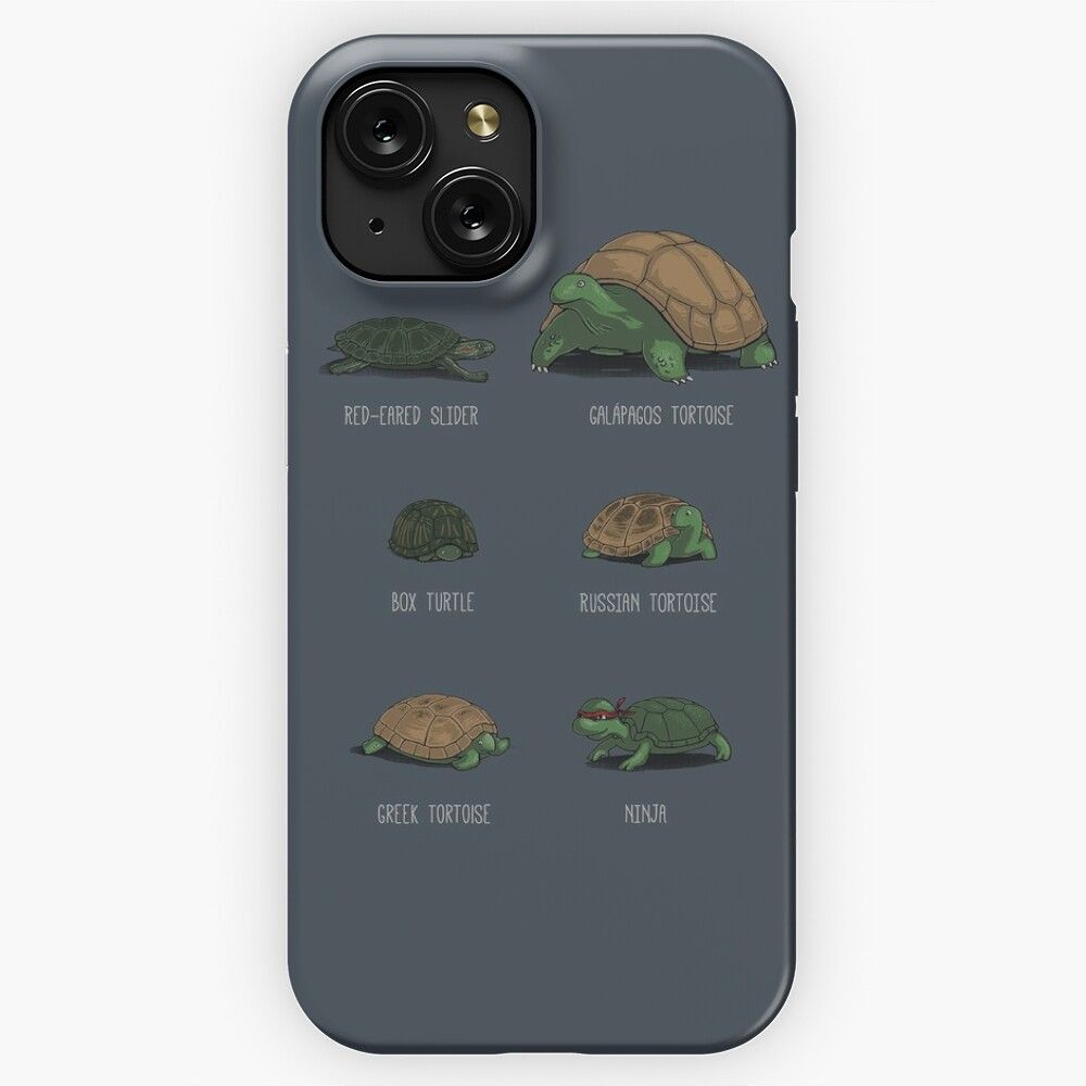 Know Your Turtles iPhone 15 Slim Phone Case Cover