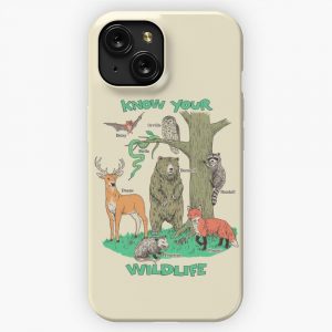 Know Your Wildlife iPhone 15 Slim Phone Case Cover