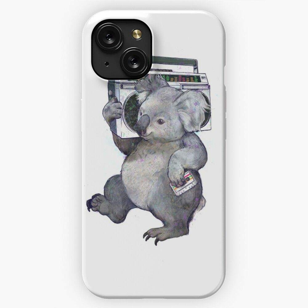 Koala iPhone 15 Slim Phone Case Cover