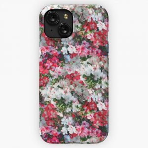 Kogetsu Satsuki Azaleas iPhone 15 Slim Phone Case Cover