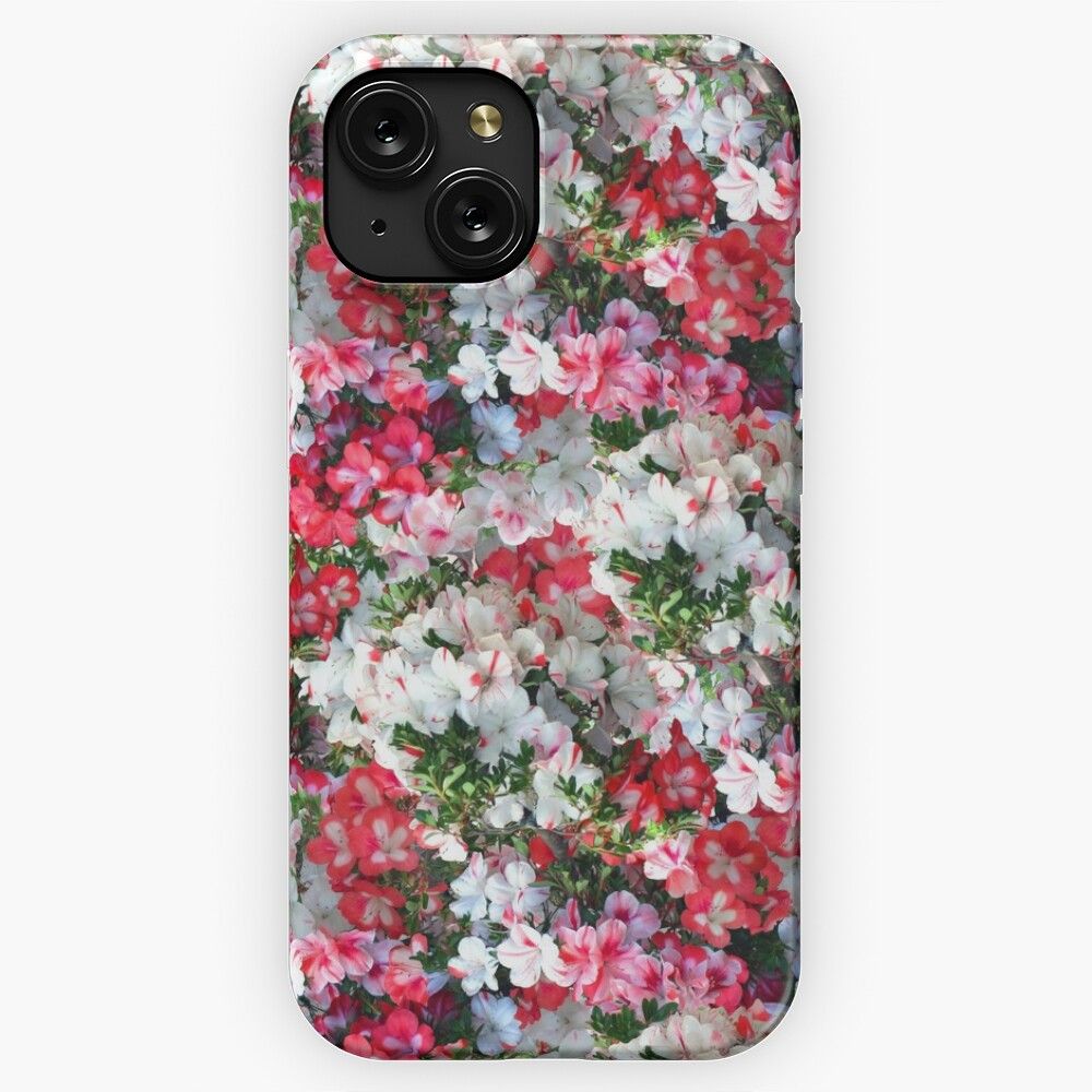 Kogetsu Satsuki Azaleas iPhone 15 Slim Phone Case Cover