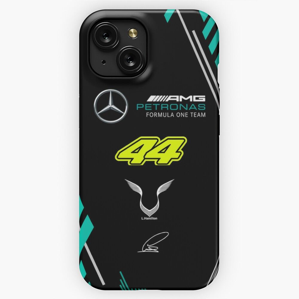 Kopie Von Mercedes Amg 2022 Lh44 iPhone 15 Slim Phone Case Cover