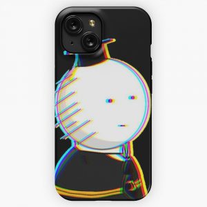 Koro Sensei White Face Assassination Classroom iPhone 15 Slim Phone Case Cover