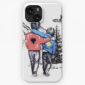 Kosove Shqiperi iPhone 15 Slim Phone Case Cover