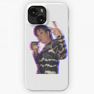 Kris Jenner Sticker iPhone 15 Slim Phone Case Cover