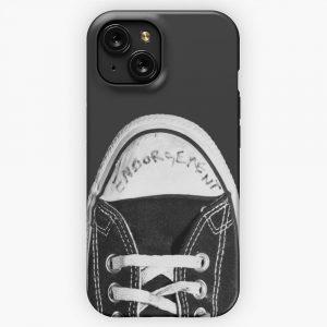 Kurt Cobain Endorsement Converse Sneaker iPhone 15 Slim Phone Case Cover