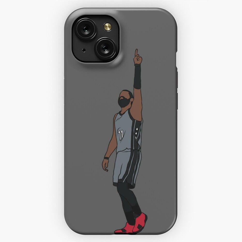 Kyrie Irving Pointing Up iPhone 15 Slim Phone Case Cover
