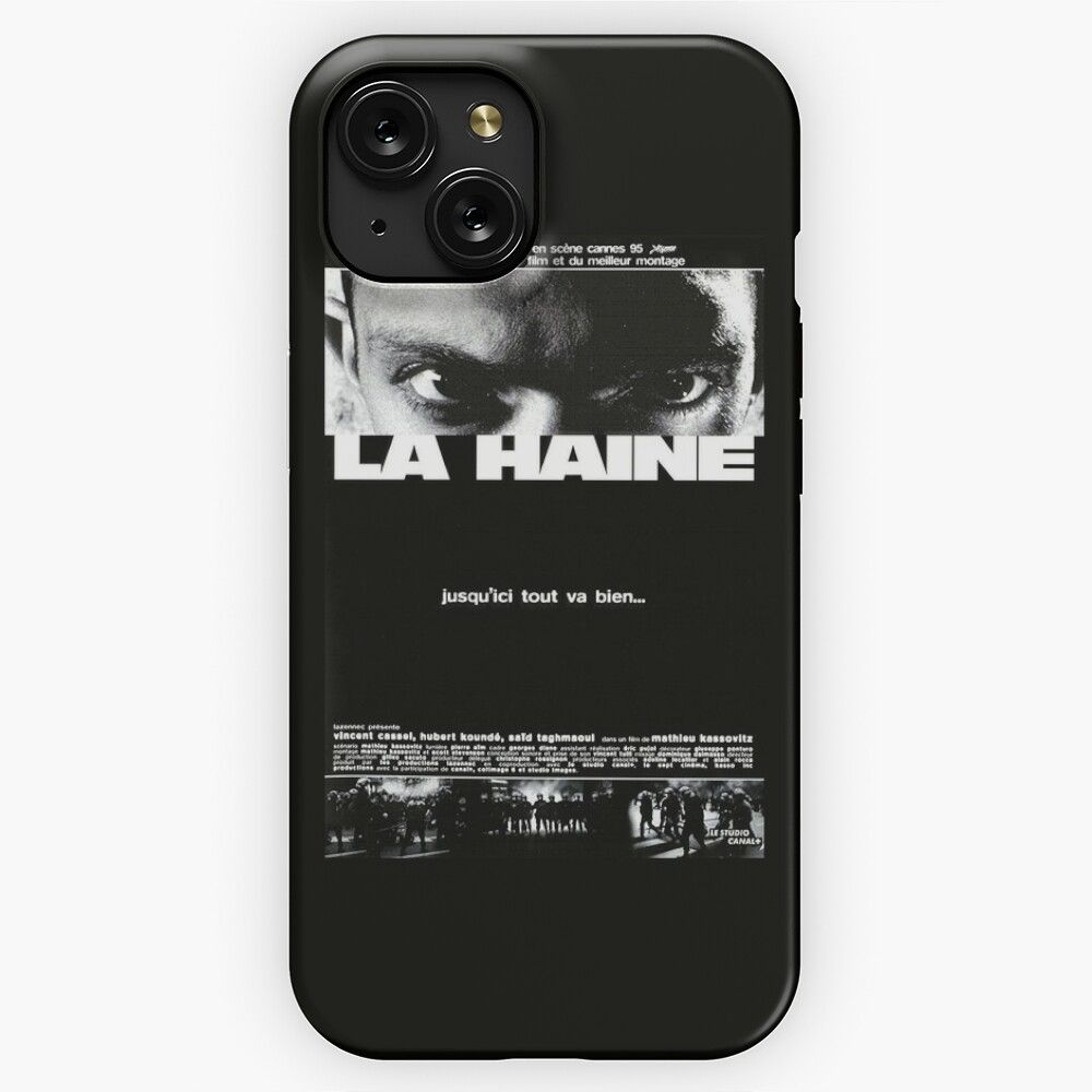 La Haine Movie Poster iPhone 15 Slim Phone Case Cover