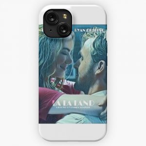 La La Land Romantic Starry Night Poster iPhone 15 Slim Phone Case Cover