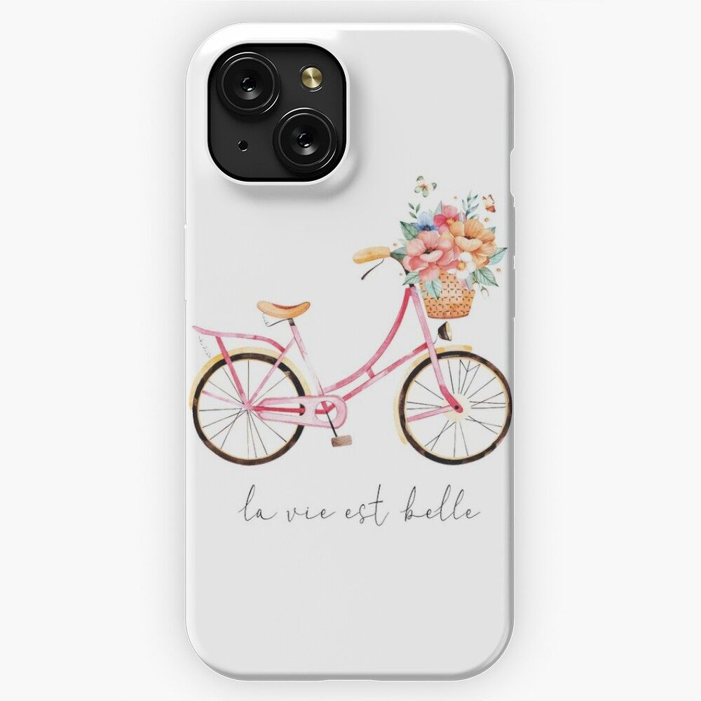 La Vie Est Belle iPhone 15 Slim Phone Case Cover