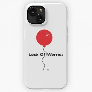 Lack Of Worries iPhone 15 Slim Phone Case Cover