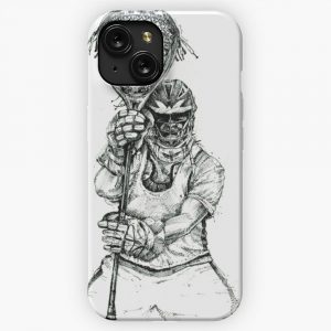 Lacrosse Goalie iPhone 15 Slim Phone Case Cover