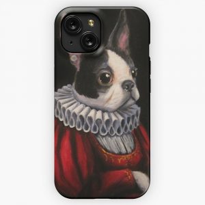 Lady In Red iPhone 15 Slim Phone Case Cover