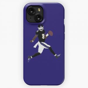 Lamar Jackson Ravens iPhone 15 Slim Phone Case Cover