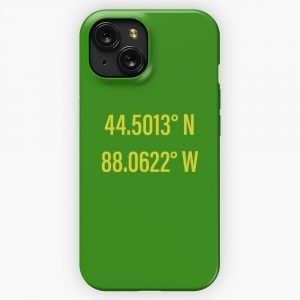 Lambeau Field Location iPhone 15 Slim Phone Case Cover