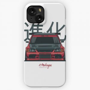 Lancer Evo Ix Red iPhone 15 Slim Phone Case Cover