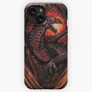 Lava Dragon iPhone 15 Slim Phone Case Cover