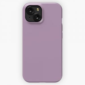 Lavender Herb Purple iPhone 15 Slim Phone Case Cover