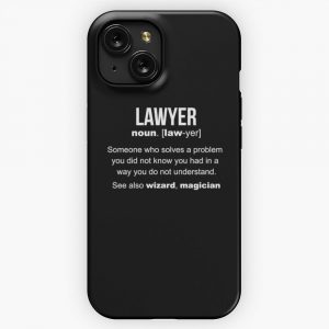 Lawyer Definition iPhone 15 Slim Phone Case Cover