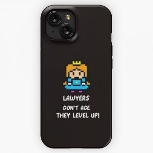 Lawyers Dont Age They Level Up iPhone 15 Slim Phone Case Cover