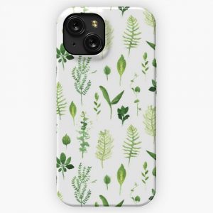 Leaves iPhone 15 Slim Phone Case Cover