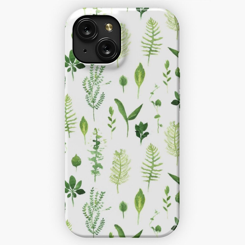 Leaves iPhone 15 Slim Phone Case Cover