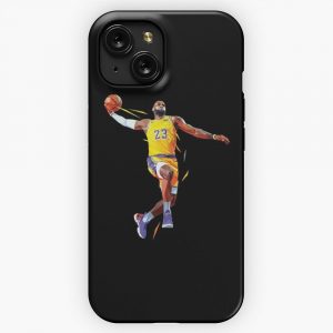 Lebron James Lowpoly iPhone 15 Slim Phone Case Cover