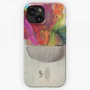 Left And Right Brain iPhone 15 Slim Phone Case Cover