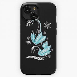 Legendary Animal Winter Dragon iPhone 15 Slim Phone Case Cover