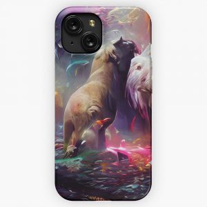 Legendary Animals Ai Powered 2 iPhone 15 Slim Phone Case Cover