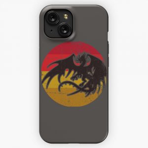 Legendary Animals Chinese Dragon Vintage Dragon iPhone 15 Slim Phone Case Cover