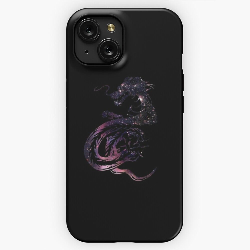 Legendary Animals Cosmic Dragon iPhone 15 Slim Phone Case Cover