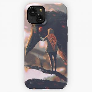 Legendary Animals Crow On Forest By Ian Fantasy iPhone 15 Slim Phone Case Cover