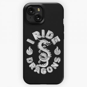 Legendary Animals Dragon Dragon Fan iPhone 15 Slim Phone Case Cover