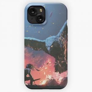 Legendary Animals Eagle Attack Man By Ian Fantasy iPhone 15 Slim Phone Case Cover