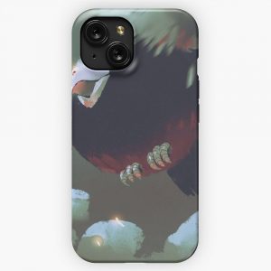Legendary Animals Giant Bird Night Scenery Crescent Moon By Ian Fantasy iPhone 15 Slim Phone Case Cover