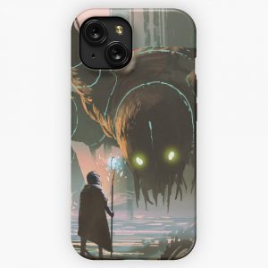Legendary Animals Giant Spider On Forest By Ian Fantasy iPhone 15 Slim Phone Case Cover