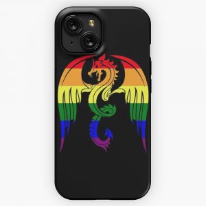 Legendary Animals Lgbt Dragon iPhone 15 Slim Phone Case Cover