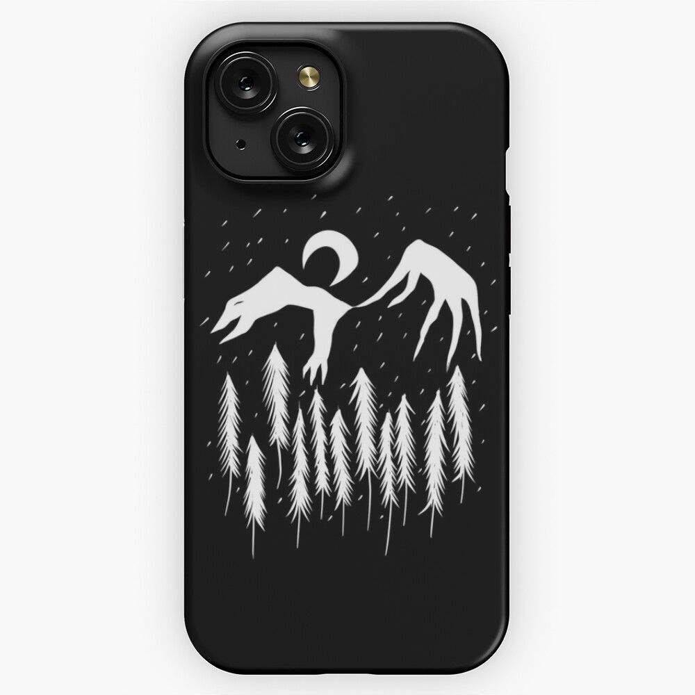 Legendary Animals Mystic Mountain Dragon Forest iPhone 15 Slim Phone Case Cover