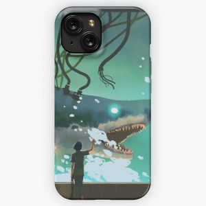 Legendary Animals Shark On A Tank By Ian Fantasy iPhone 15 Slim Phone Case Cover