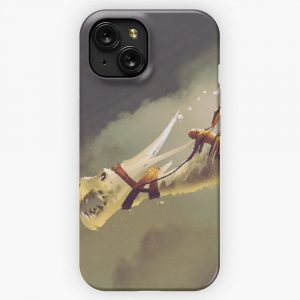 Legendary Animals White Dragon By Ian Fantasy iPhone 15 Slim Phone Case Cover