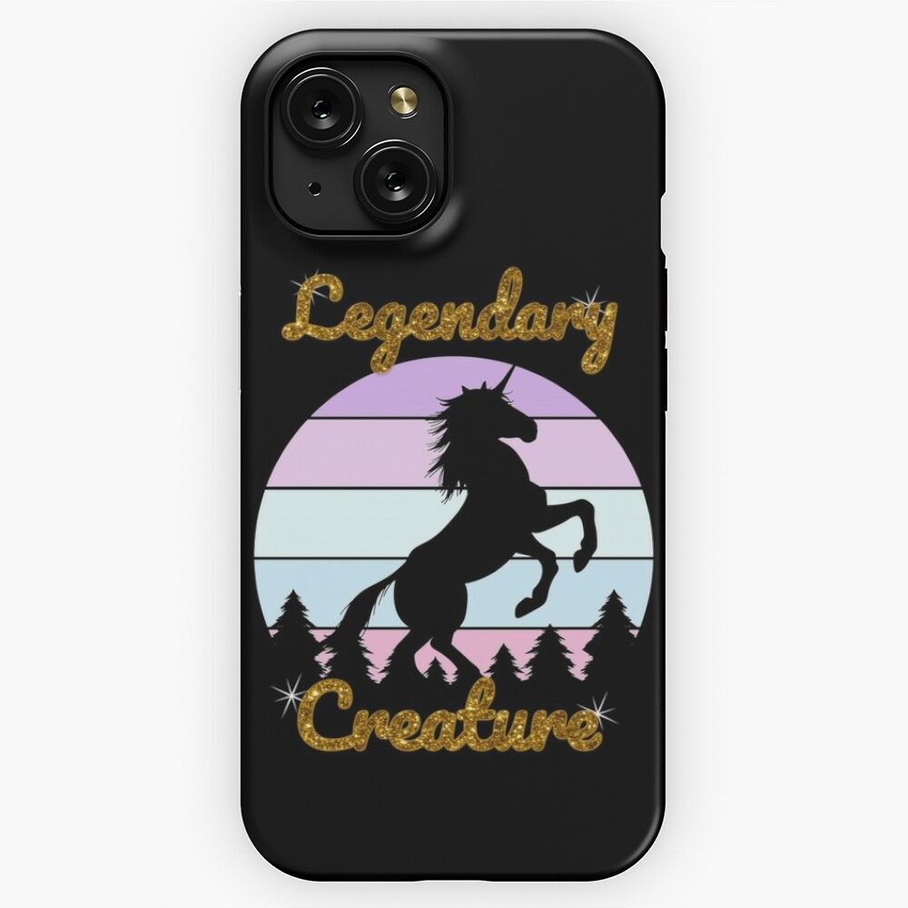 Legendary Unicorn Design iPhone 15 Slim Phone Case Cover